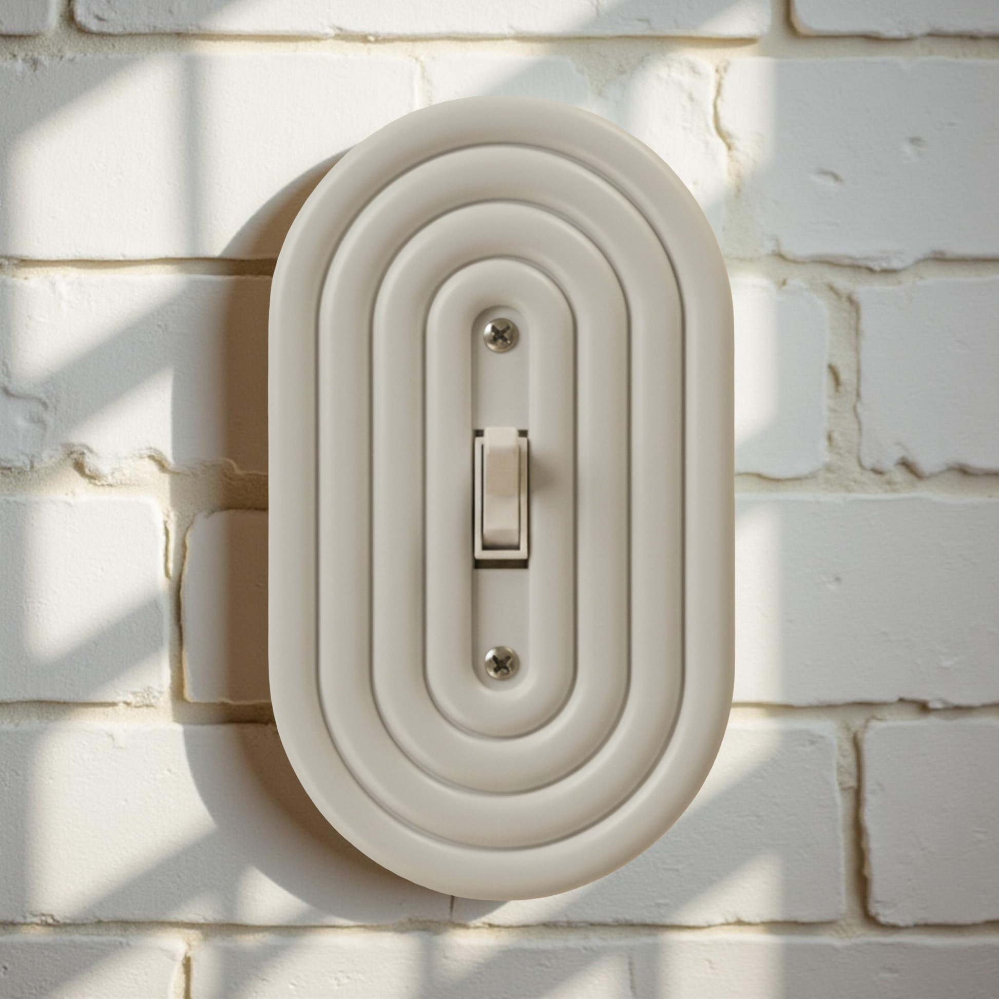 'The Cloud' Toggle Switch Plate