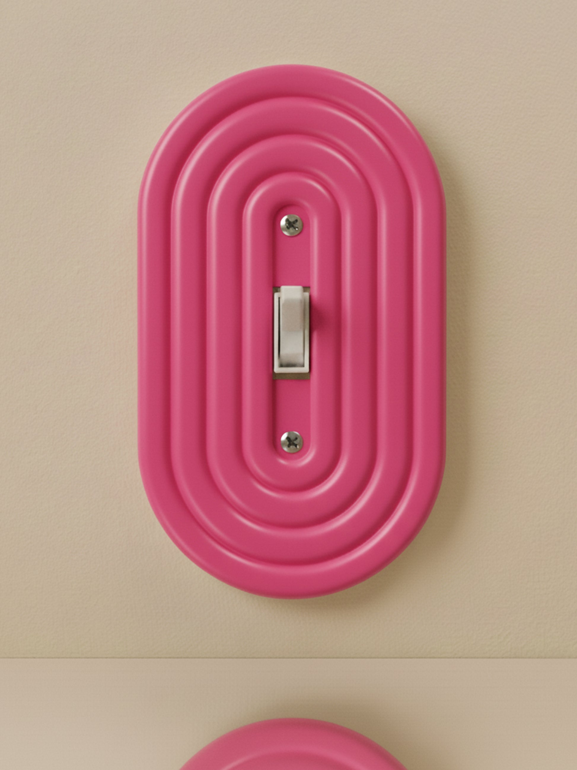 'The Cloud' Toggle Switch Plate