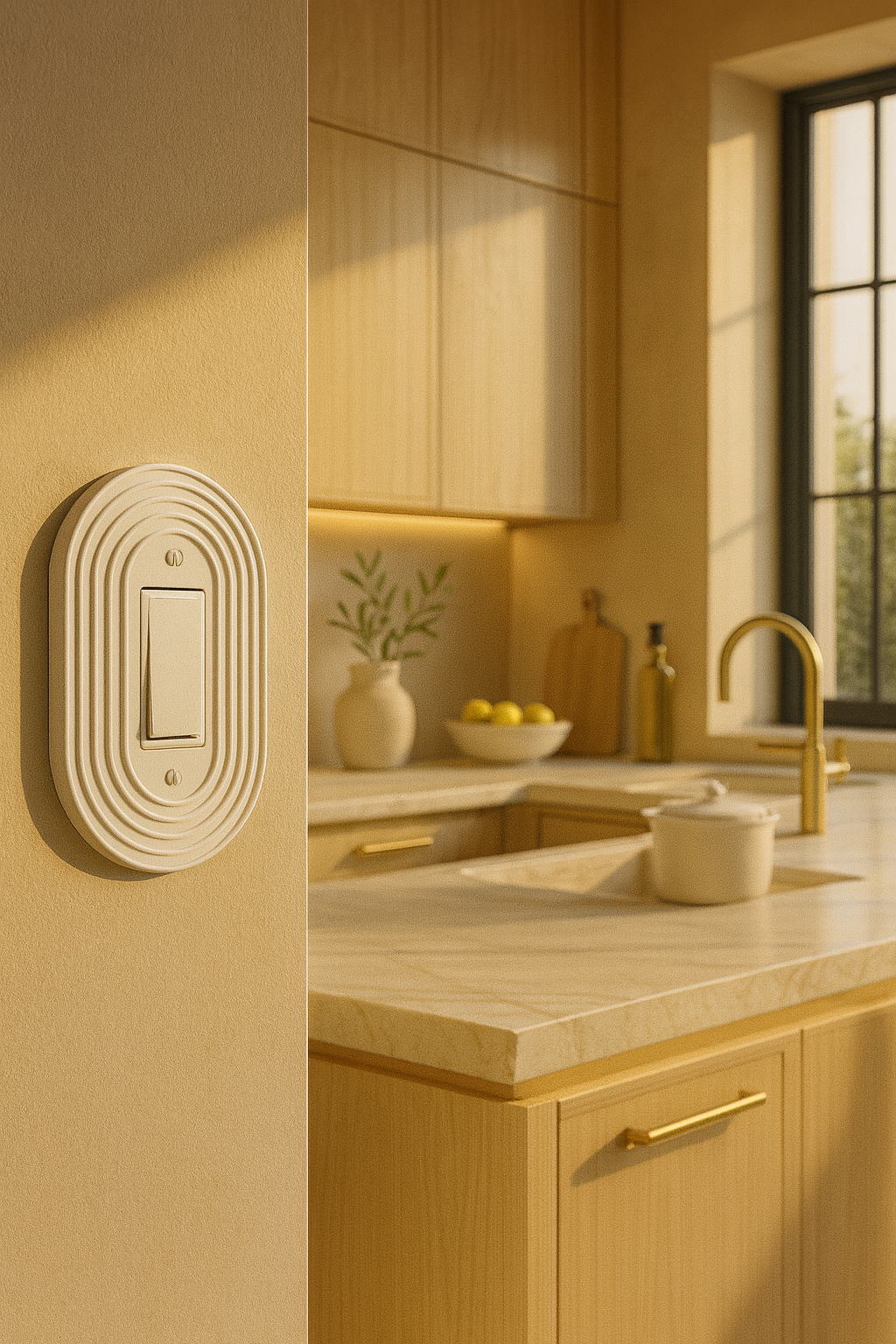 'The Comet' Decora Wall Plate