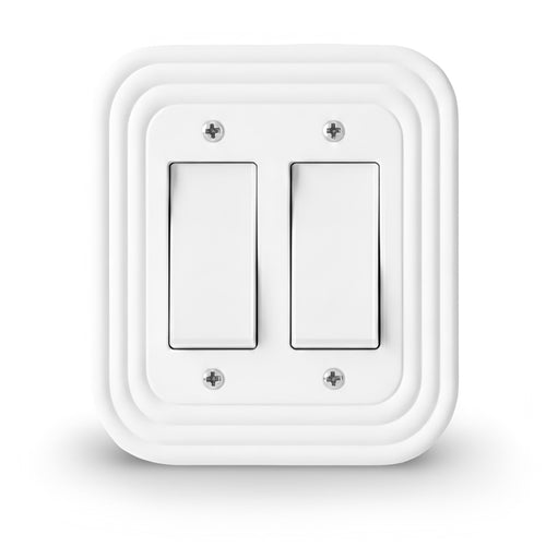 'The Cloud' Double Decora Wall Plate