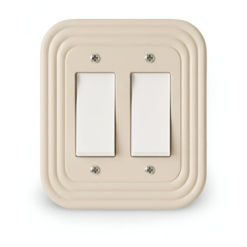 'The Cloud' Double Decora Wall Plate