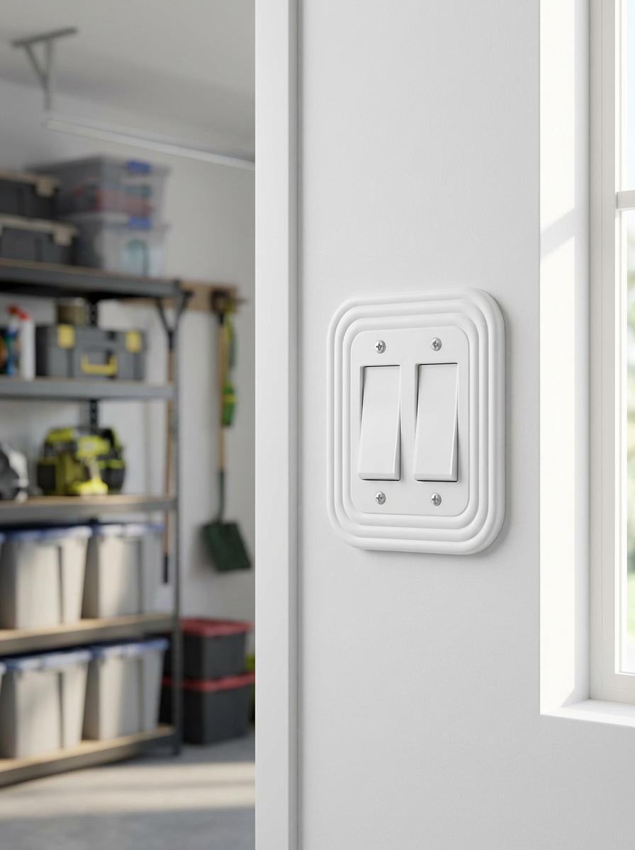 'The Cloud' Double Decora Wall Plate