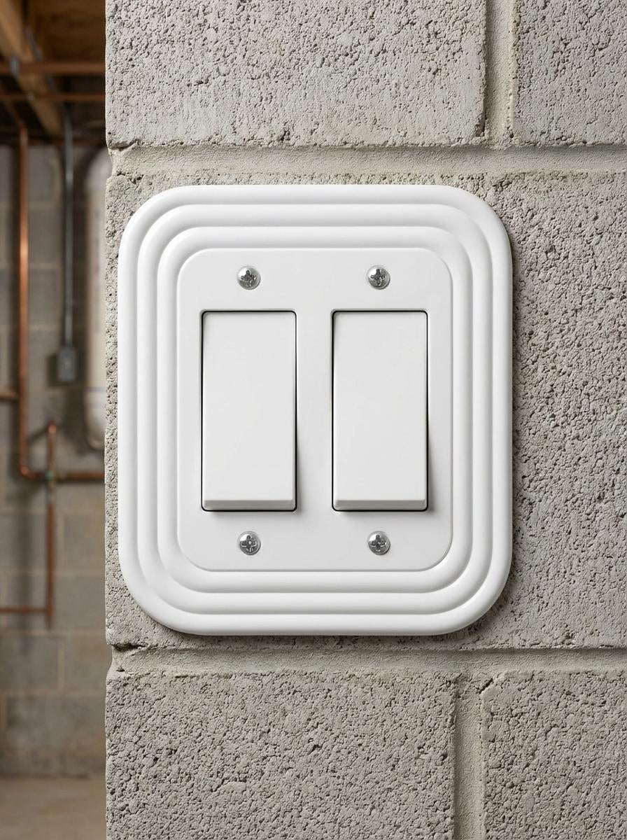 'The Cloud' Double Decora Wall Plate