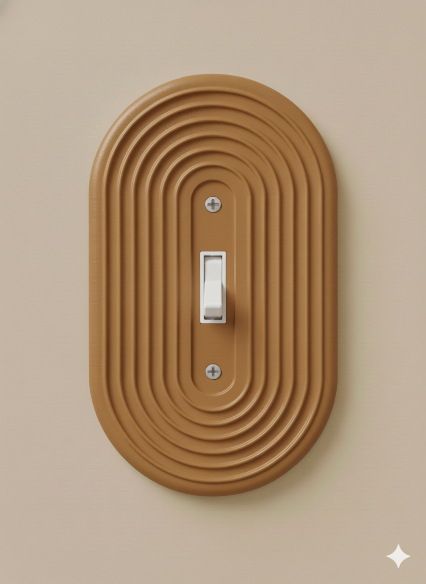 'The Aura' Toggle Switch Plate