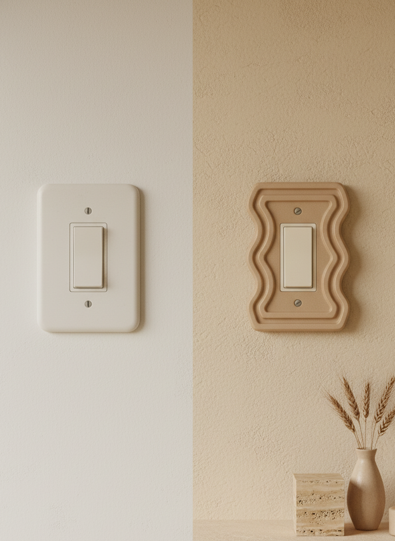 'The Monarch' Decora Wall Plate