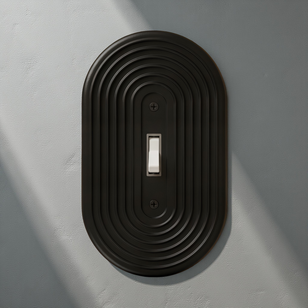'The Comet' Toggle Switch Plate
