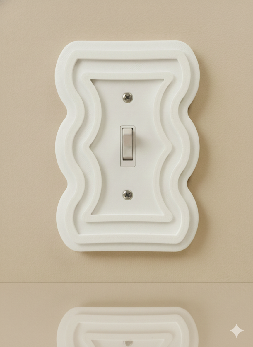 'The Monarch' Toggle Switch Plate