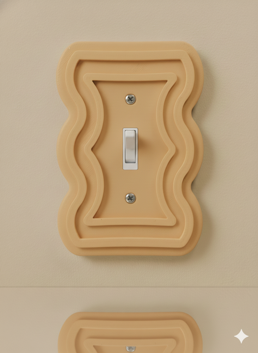 'The Monarch' Toggle Switch Plate