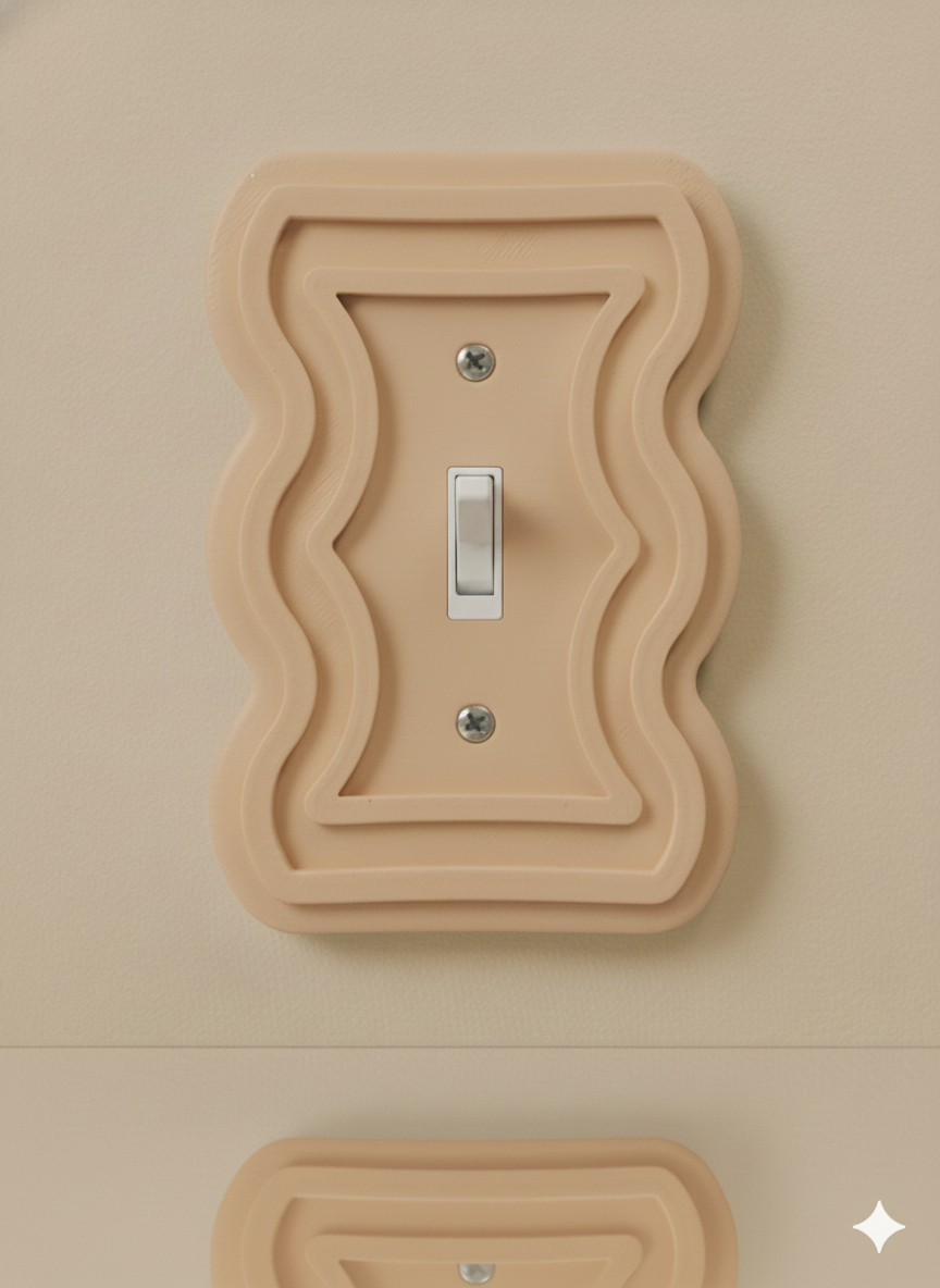 'The Monarch' Toggle Switch Plate