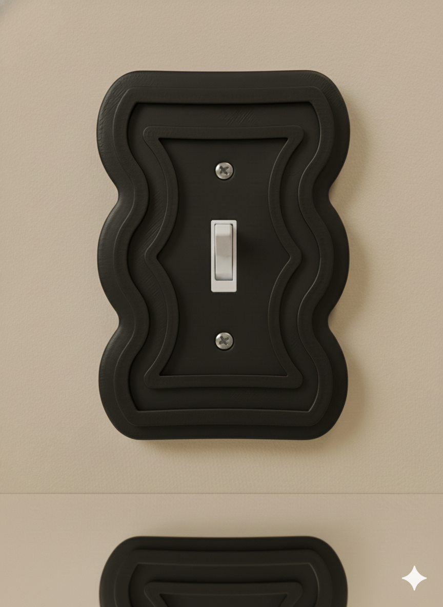 'The Monarch' Toggle Switch Plate