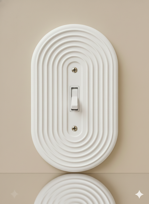 'The Aura' Toggle Switch Plate